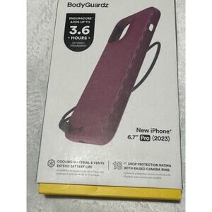 BodyGuardz Paradigm Pro Case Apple iPhone 15 Pro Max 6.7" 2023 Red MagSafe NEW